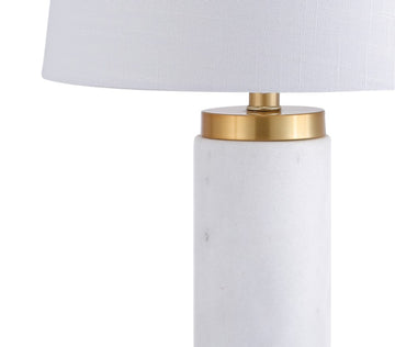 Adams 23" Marble LED Table Lamp - JONATHAN Y